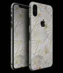 Karamfila Watercolor & Gold V4 - iPhone XS MAX, XS/X, 8/8+, 7/7+, 5/5S/SE Skin-Kit (All iPhones Available)