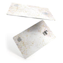 Karamfila Watercolor & Gold V5 - Premium Protective Decal Skin-Kit for the Apple Credit Card