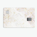 Karamfila Watercolor & Gold V5 - Premium Protective Decal Skin-Kit for the Apple Credit Card