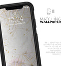 Karamfila Watercolor & Gold V5 - Skin Kit for the iPhone OtterBox Cases