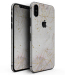 Karamfila Watercolor & Gold V5 - iPhone XS MAX, XS/X, 8/8+, 7/7+, 5/5S/SE Skin-Kit (All iPhones Available)