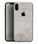 Karamfila Watercolor & Gold V5 - iPhone XS MAX, XS/X, 8/8+, 7/7+, 5/5S/SE Skin-Kit (All iPhones Available)