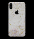 Karamfila Watercolor & Gold V5 - iPhone XS MAX, XS/X, 8/8+, 7/7+, 5/5S/SE Skin-Kit (All iPhones Available)