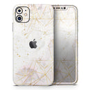 Karamfila Watercolor & Gold V5 - Vinyl Skin Wrap for iPhone 17 Pro Max, 17 Pro, 17 Air, 17, 16 & All Models — Soft Matte or Ultra Gloss