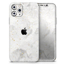 Karamfila Watercolor & Gold V6 - Vinyl Skin Wrap for iPhone 17 Pro Max, 17 Pro, 17 Air, 17, 16 & All Models — Soft Matte or Ultra Gloss