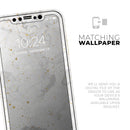 Karamfila Watercolor & Gold V6 - Vinyl Skin Wrap for iPhone 17 Pro Max, 17 Pro, 17 Air, 17, 16 & All Models — Soft Matte or Ultra Gloss