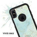 Karamfila Watercolor & Gold V7 - Skin Kit for the iPhone OtterBox Cases