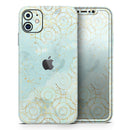 Karamfila Watercolor & Gold V7 - Vinyl Skin Wrap for iPhone 17 Pro Max, 17 Pro, 17 Air, 17, 16 & All Models — Soft Matte or Ultra Gloss