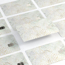 Karamfila Watercolor & Gold V8 - Premium Protective Decal Skin-Kit for the Apple Credit Card