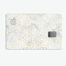 Karamfila Watercolor & Gold V8 - Premium Protective Decal Skin-Kit for the Apple Credit Card