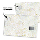 Karamfila Watercolor & Gold V8 - Premium Protective Decal Skin-Kit for the Apple Credit Card