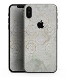 Karamfila Watercolor & Gold V8 - iPhone XS MAX, XS/X, 8/8+, 7/7+, 5/5S/SE Skin-Kit (All iPhones Available)