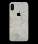 Karamfila Watercolor & Gold V8 - iPhone XS MAX, XS/X, 8/8+, 7/7+, 5/5S/SE Skin-Kit (All iPhones Available)