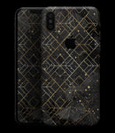 Karamfila Watercolor & Gold V9 - iPhone XS MAX, XS/X, 8/8+, 7/7+, 5/5S/SE Skin-Kit (All iPhones Available)