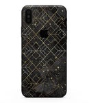 Karamfila Watercolor & Gold V9 - iPhone XS MAX, XS/X, 8/8+, 7/7+, 5/5S/SE Skin-Kit (All iPhones Available)