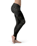 Karamfila Watercolor & Gold V10 - All Over Print Womens Leggings / Yoga or Workout Pants