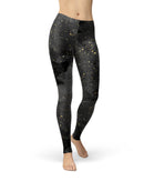 Karamfila Watercolor & Gold V10 - All Over Print Womens Leggings / Yoga or Workout Pants