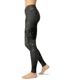 Karamfila Watercolor & Gold V10 - All Over Print Womens Leggings / Yoga or Workout Pants