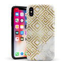 Karamfila Watercolor & Gold V11 - iPhone X Swappable Hybrid Case