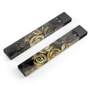 Karamfila Watercolor & Gold V13 - Premium Decal Protective Skin-Wrap Sticker compatible with the Juul Labs vaping device