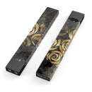 Karamfila Watercolor & Gold V13 - Premium Decal Protective Skin-Wrap Sticker compatible with the Juul Labs vaping device