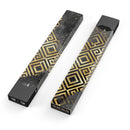 Karamfila Watercolor & Gold V2 - Premium Decal Protective Skin-Wrap Sticker compatible with the Juul Labs vaping device