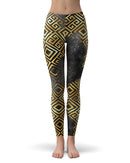 Karamfila Watercolor & Gold V2 - All Over Print Womens Leggings / Yoga or Workout Pants