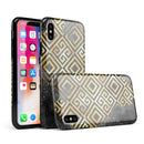 Karamfila Watercolor & Gold V2 - iPhone X Swappable Hybrid Case