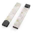 Karamfila Watercolor & Gold V4 - Premium Decal Protective Skin-Wrap Sticker compatible with the Juul Labs vaping device