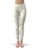 Karamfila Watercolor & Gold V4 - All Over Print Womens Leggings / Yoga or Workout Pants
