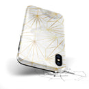 Karamfila Watercolor & Gold V4 - iPhone X Swappable Hybrid Case