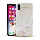 Karamfila Watercolor & Gold V5 - iPhone X Swappable Hybrid Case