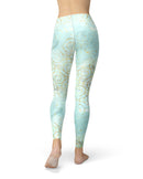 Karamfila Watercolor & Gold V7 - All Over Print Womens Leggings / Yoga or Workout Pants