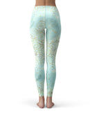 Karamfila Watercolor & Gold V7 - All Over Print Womens Leggings / Yoga or Workout Pants