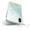 Karamfila Watercolor & Gold V7 - iPhone X Swappable Hybrid Case