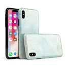 Karamfila Watercolor & Gold V7 - iPhone X Swappable Hybrid Case