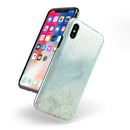 Karamfila Watercolor & Gold V7 - iPhone X Swappable Hybrid Case