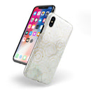 Karamfila Watercolor & Gold V8 - iPhone X Swappable Hybrid Case
