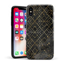 Karamfila Watercolor & Gold V9 - iPhone X Swappable Hybrid Case
