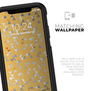 Karamfila Yellow & Gray Floral V12 - Skin Kit for the iPhone OtterBox Cases