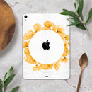 Karamfila Yellow & Gray Floral V13 - Full Body Skin Decal for the Apple iPad Pro 12.9", 11", 10.5", 9.7", Air or Mini (All Models Available)