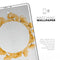 Karamfila Yellow & Gray Floral V13 - Full Body Skin Decal for the Apple iPad Pro 12.9", 11", 10.5", 9.7", Air or Mini (All Models Available)