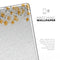 Karamfila Yellow & Gray Floral V14 - Full Body Skin Decal for the Apple iPad Pro 12.9", 11", 10.5", 9.7", Air or Mini (All Models Available)