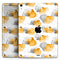 Karamfila Yellow & Gray Floral V15 - Full Body Skin Decal for the Apple iPad Pro 12.9", 11", 10.5", 9.7", Air or Mini (All Models Available)