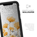 Karamfila Yellow & Gray Floral V1 - Skin Kit for the iPhone OtterBox Cases