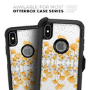 Karamfila Yellow & Gray Floral V2 - Skin Kit for the iPhone OtterBox Cases