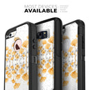 Karamfila Yellow & Gray Floral V2 - Skin Kit for the iPhone OtterBox Cases