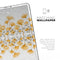 Karamfila Yellow & Gray Floral V2 - Full Body Skin Decal for the Apple iPad Pro 12.9", 11", 10.5", 9.7", Air or Mini (All Models Available)
