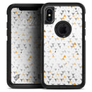 Karamfila Yellow & Gray Floral V3 - Skin Kit for the iPhone OtterBox Cases