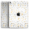 Karamfila Yellow & Gray Floral V3 - Full Body Skin Decal for the Apple iPad Pro 12.9", 11", 10.5", 9.7", Air or Mini (All Models Available)